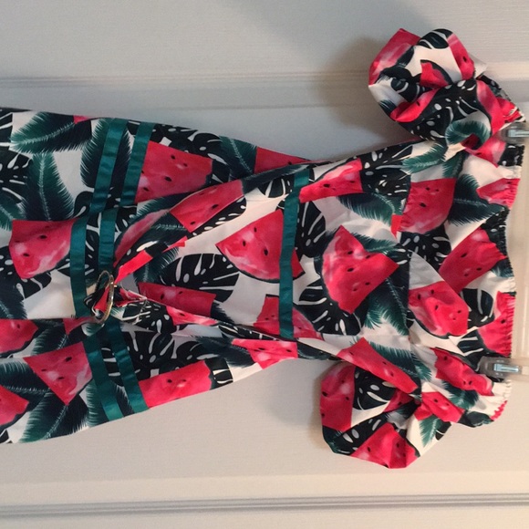 Fashion Nova Dresses & Skirts - Spiked Watermelon Mini Dress